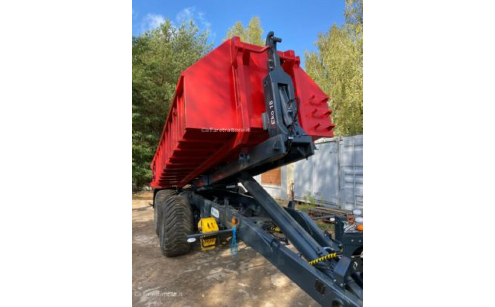 EkoAgri Hakenliftanhänger / Rimorchio scarrabile / Remorque porte caisson / Rimorchio scarrabile 18 t Nuovo - 22