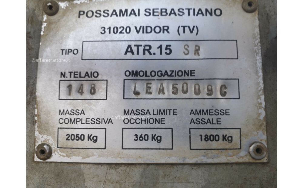 Atomizzatore POSSAMAI 1500 - 6