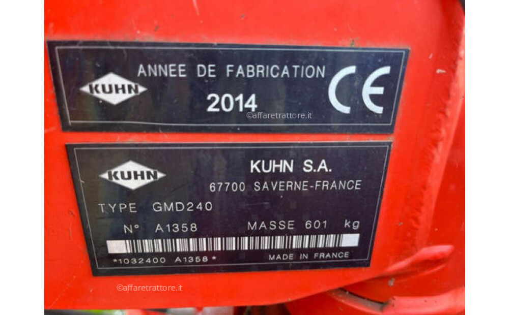 Kuhn GMD 240 Usato - 6