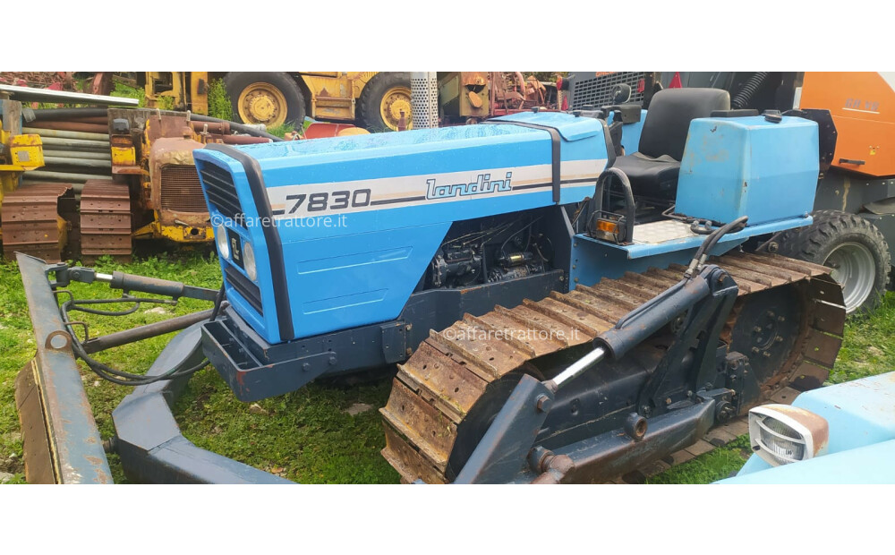 Trattore cingolato Landini C 7830 Usato con apripista - 13