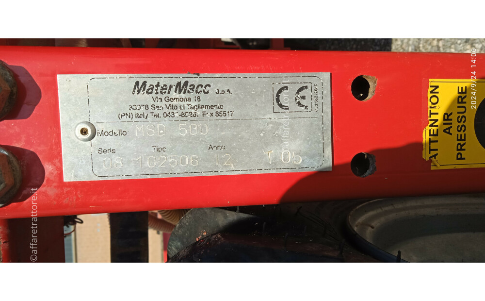 Matermacc MSD 500 Usato - 2