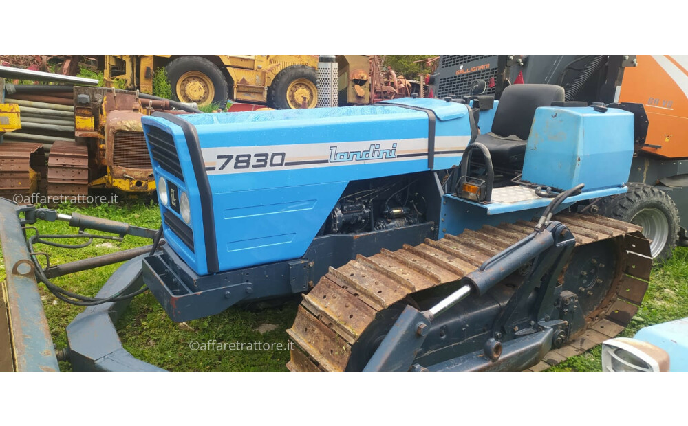 Trattore cingolato Landini C 7830 Usato con apripista - 6