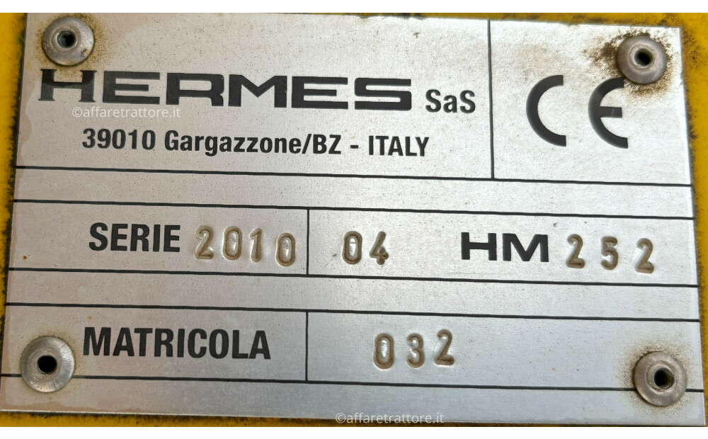 Hermes Piatto rasaerba + impianto diserbo HM 252 - 6