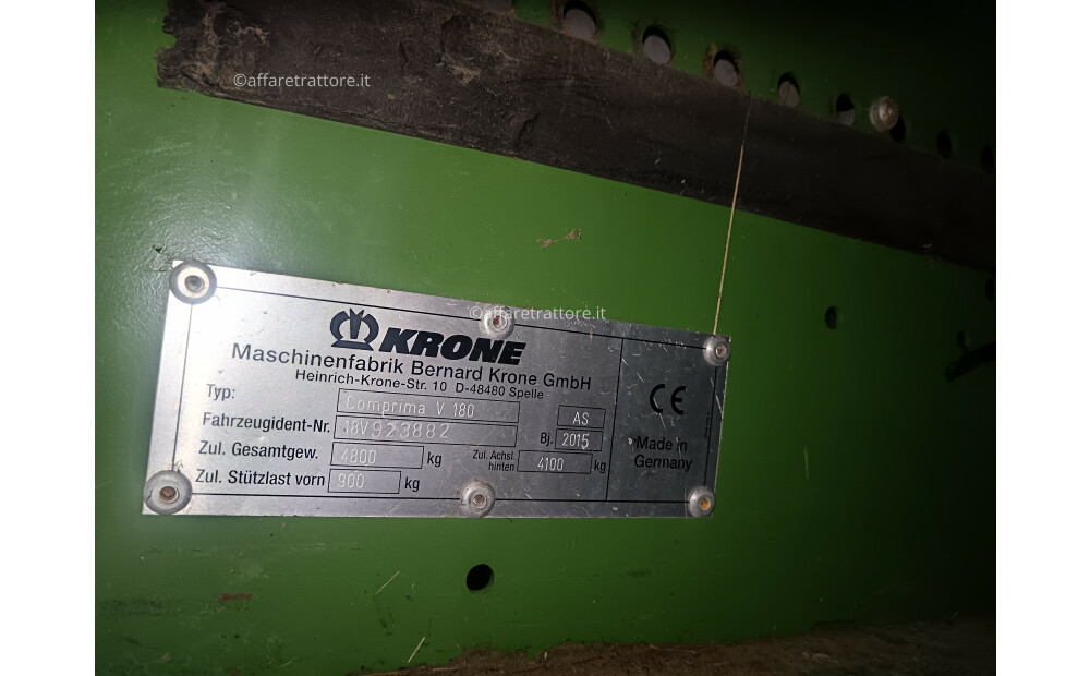 Krone Comprima V 180 XC Usato - 7