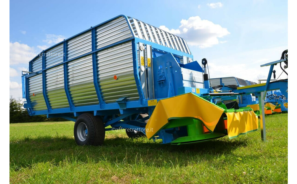 Zamet Mähladewagen / Self-loading trailer with drum mower / Remorque autochargeuse / Autocaricante con falciatrice a tamburo / Прицеп самозагружающийся с барабанной косилкой / Przyczepa samozbierająca - 1