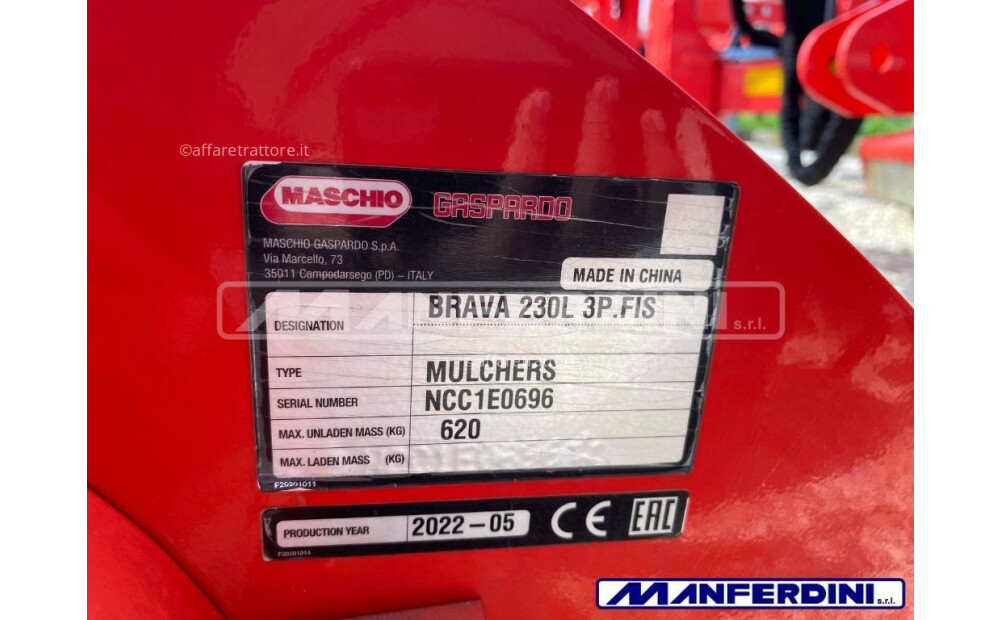 Maschio Brava 230 L Nuovo - 8