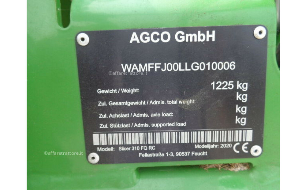 Fendt SLICER 310 Usato - 6