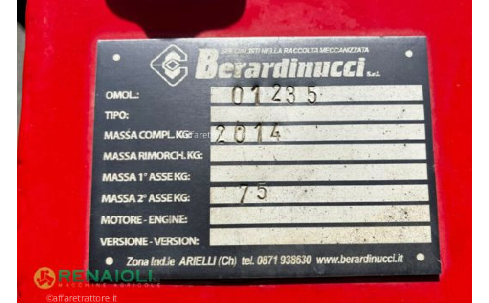 BERARDINUCCI SCUOTITORE SEMOVENTE PUMA BERARDINUCCI (TE9654) 2014 Usato - 9