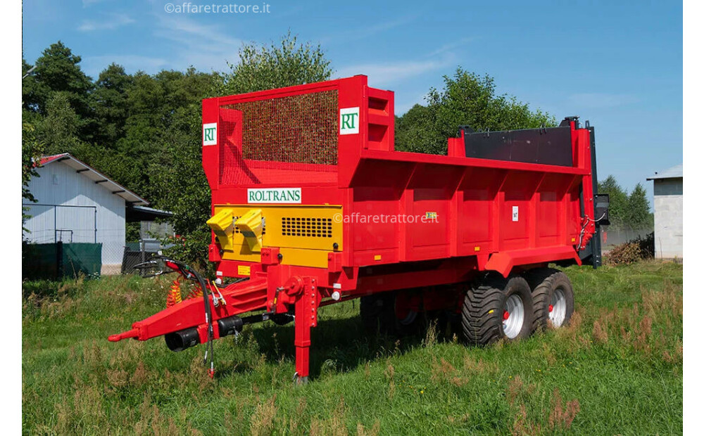 Roltrans Miststreuer / Manure spreader / Epandeur à fumier / Spandiletame / Esparcidor / Разбрасыватель органического удобрения / Rozrzutnik obornika N205S/6 BIZON 14 t Nowy - 1