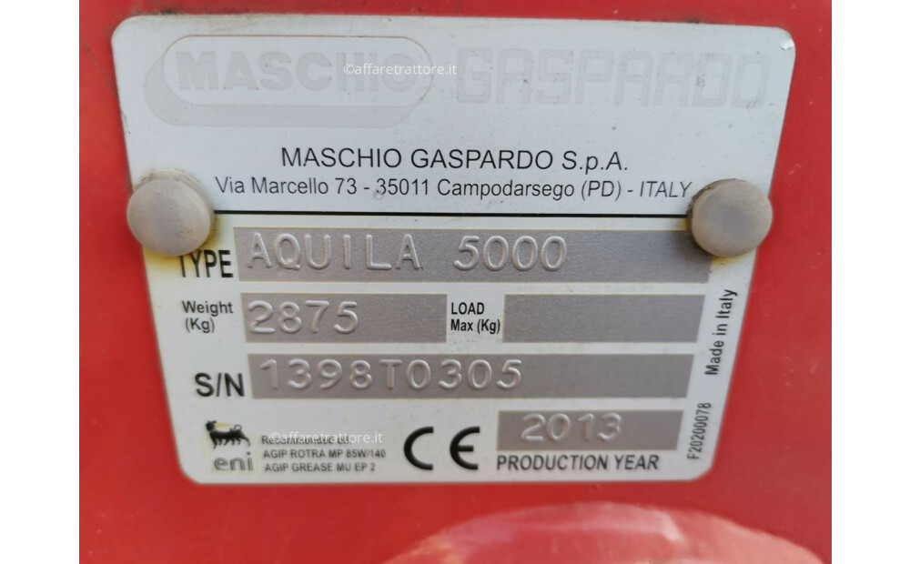 Maschio AQUILA 5000 Usato - 9