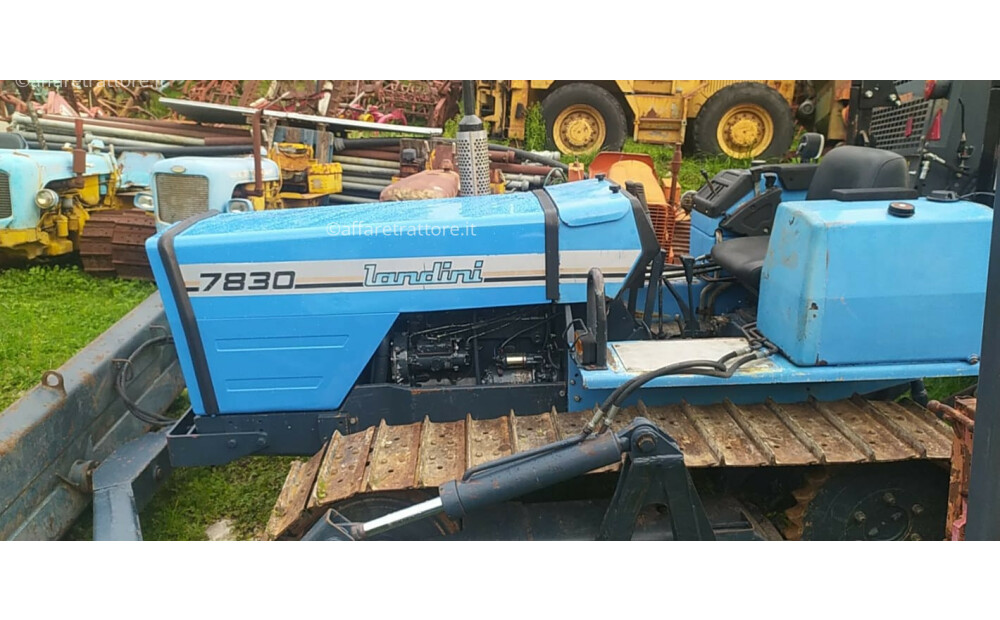 Trattore cingolato Landini C 7830 Usato con apripista - 3