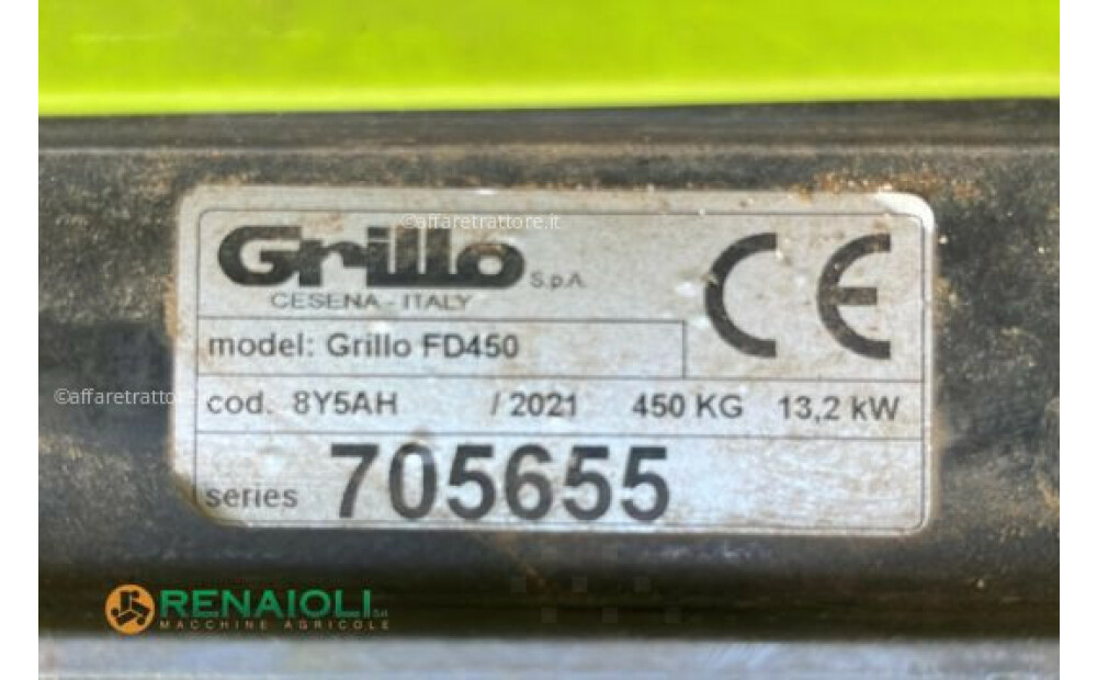 Grillo TRATTORINO RASAERBA FD 450 GRILLO (CS1916) Usato - 6