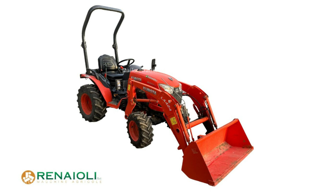 Kubota TRATTORE GOMMATO 26 CV B 2650 DW + CARICATORE LA424 KUBOTA (CE4157) Usato - 1