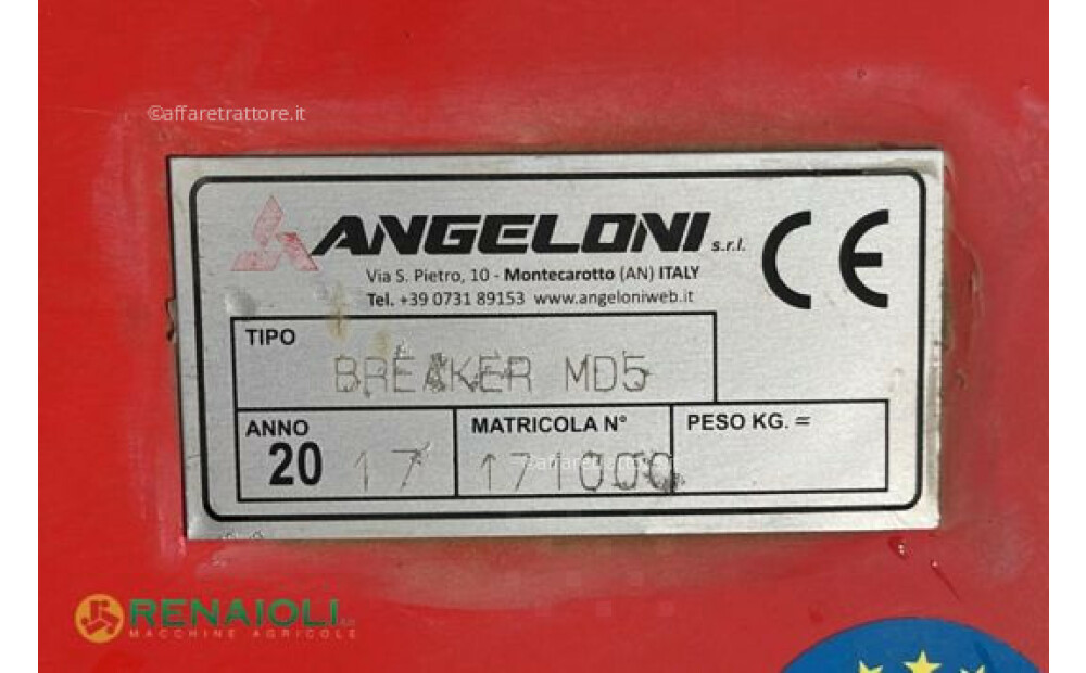 Angeloni RIPPER 5 ANCORE BREAKER MD 5 ANGELONI (DM1888) Usato - 4