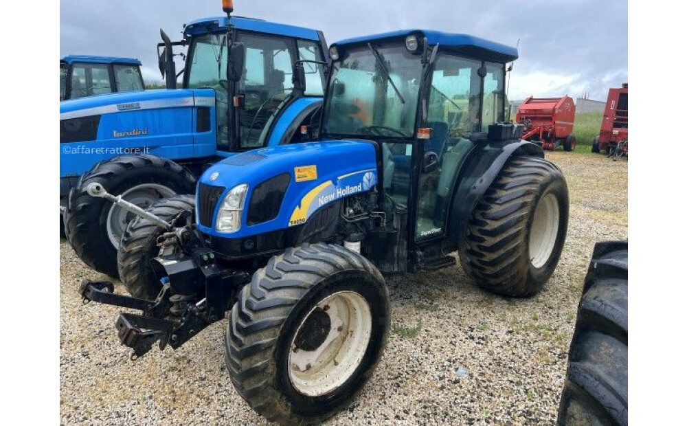 New Holland T 4050 Deluxe Supersteer ruote larghe + ruote standard Usato - 4
