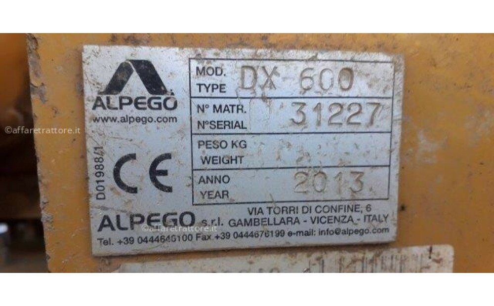 Erpice rotante ALPEGO mt 6 - 4