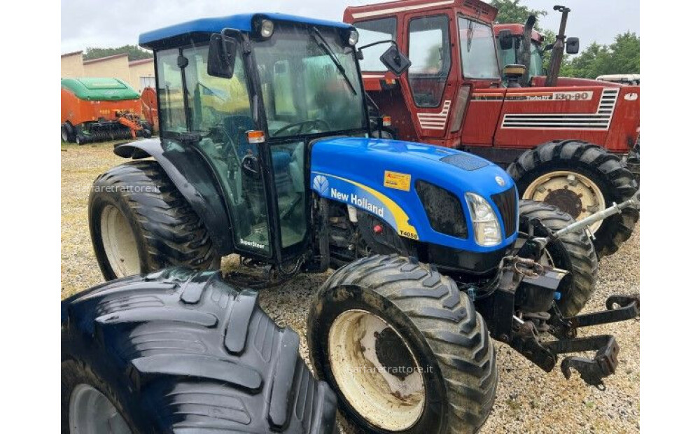New Holland T 4050 Deluxe Supersteer ruote larghe + ruote standard Usato - 10