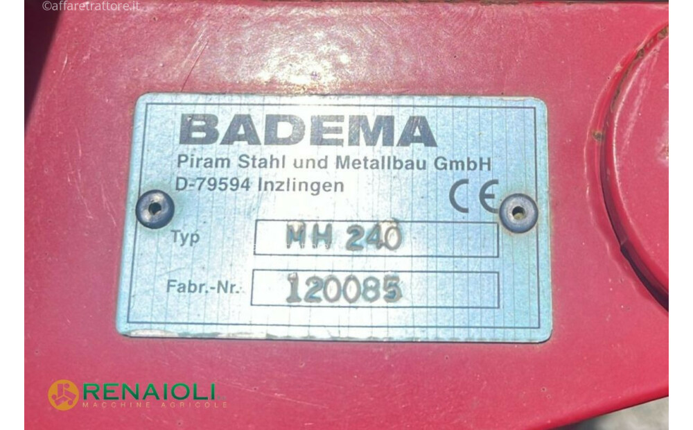 Badema BARRA FALCIANTE MH 240 BADEMA (PDT3273) Usato - 4