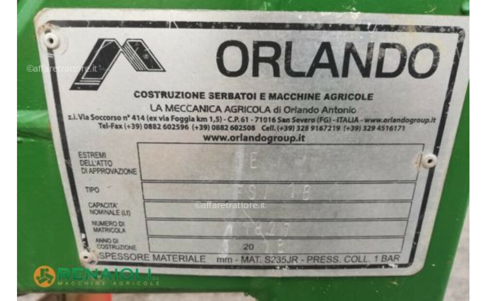 Orlando BENNA CARICASASSI FSI-18 ORLANDO (GA8522) Usato - 5