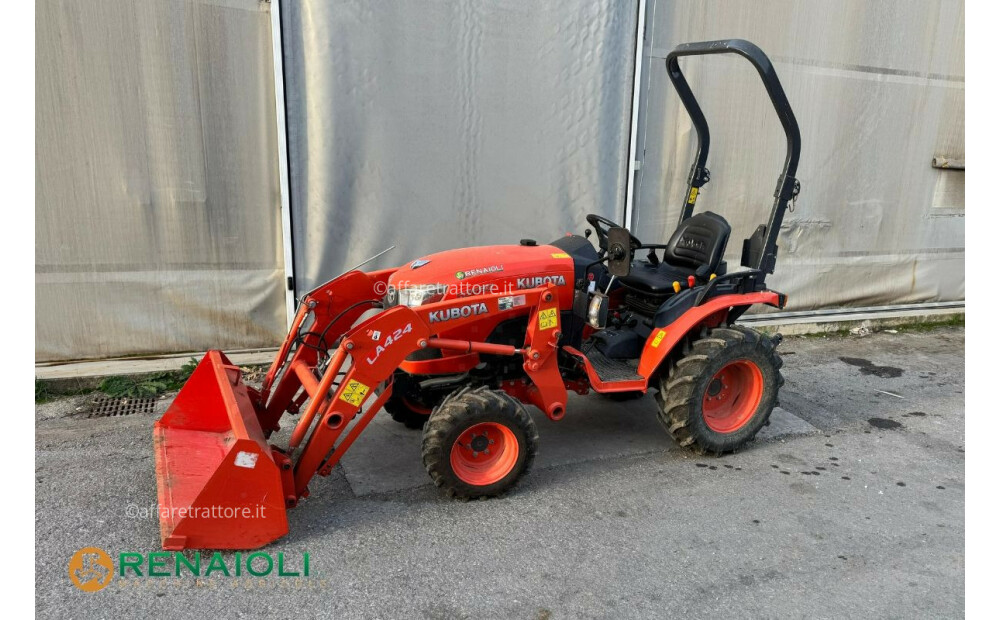 Kubota TRATTORE GOMMATO 26 CV B 2650 DW + CARICATORE LA424 KUBOTA (CE4157) Usato - 3