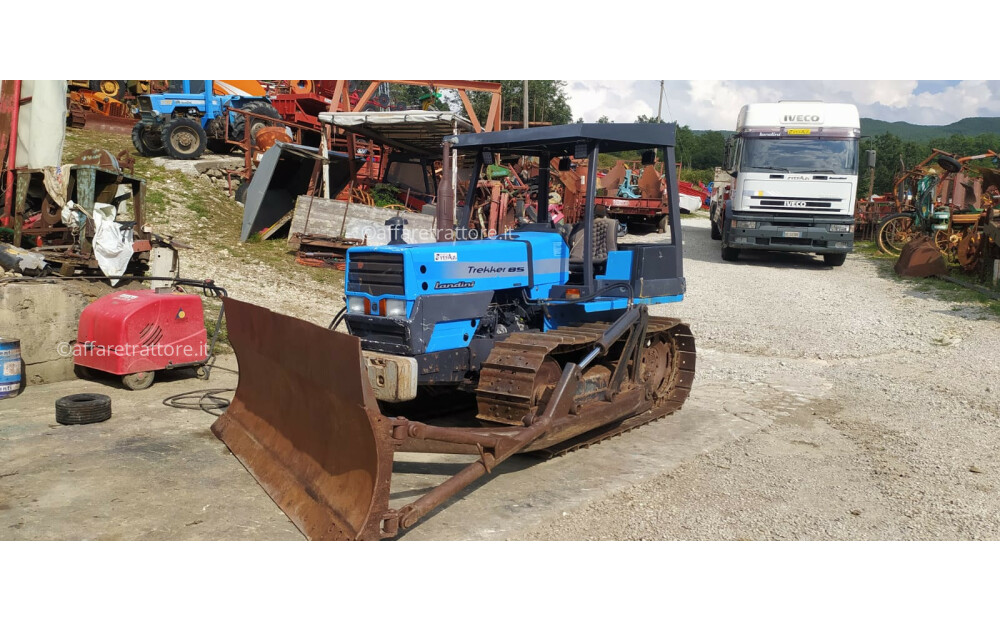 trattore cingolato Landini Trekker 85 Usato con apripista Argnani e Monti - 6