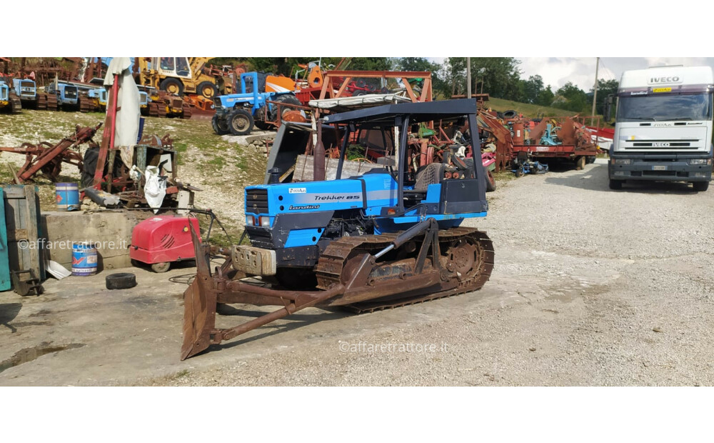 trattore cingolato Landini Trekker 85 Usato con apripista Argnani e Monti - 1