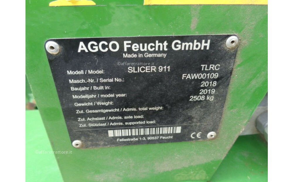 Fendt SLICER 911 Usato - 7