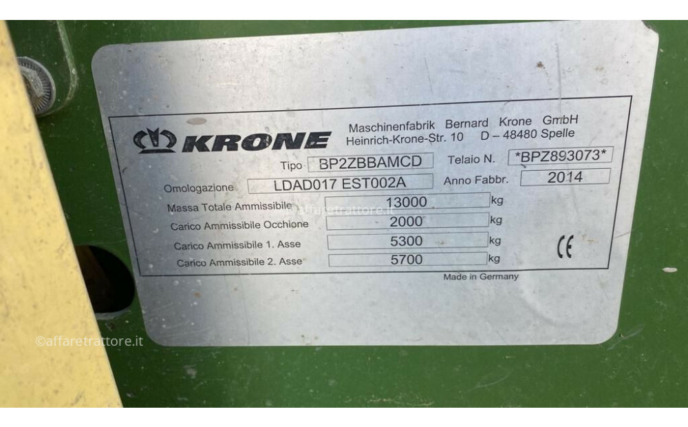 Krone 1290 HDP XC Usato - 11