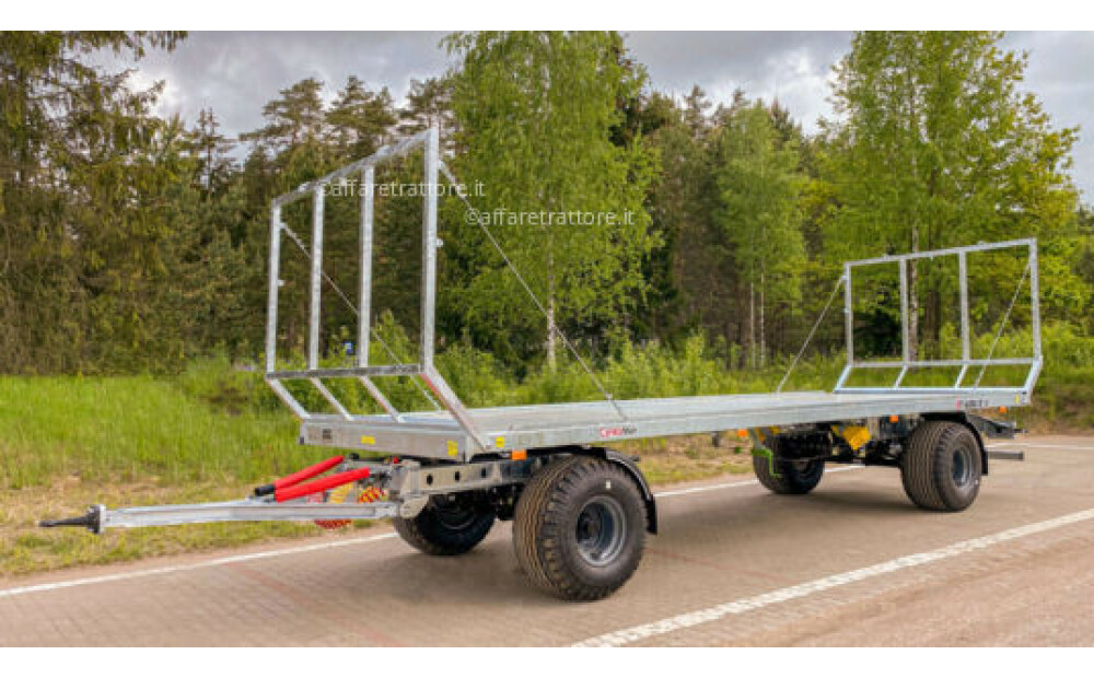 Cynkomet Ballentransportwagen / Bale platform / Remorque pour balles / Rimorchio per balle / Przyczepa do przewozu bel Nowy - 1