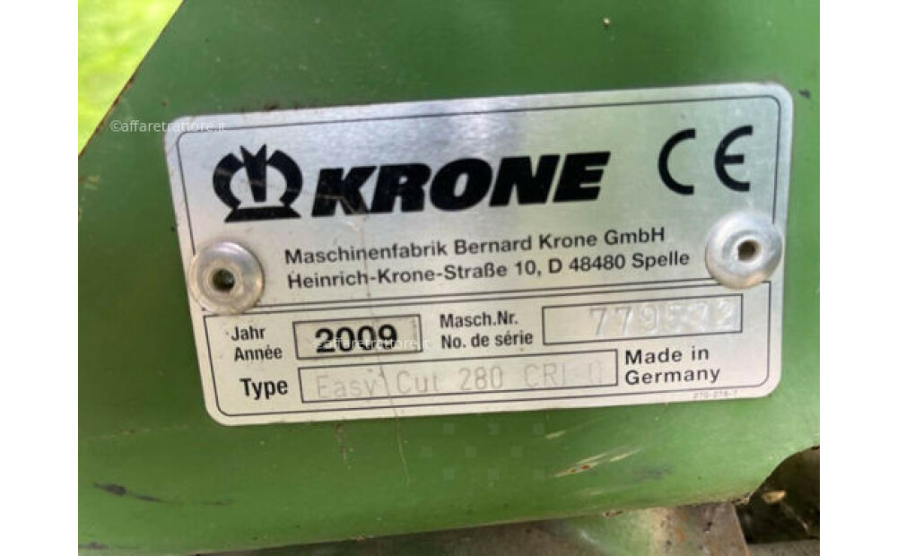 Krone EASY CUT R 280 CV Usato - 6