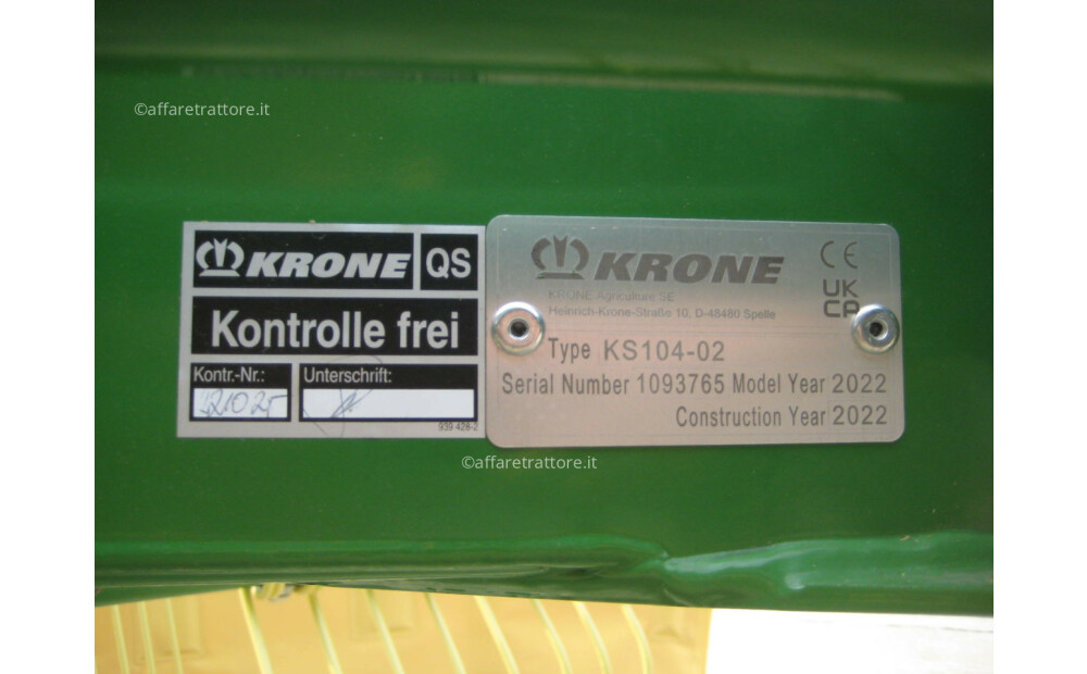 Krone Swadro S 380 Nuovo - 10