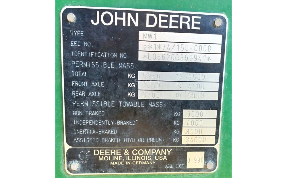 John Deere 6620 Usato - 7