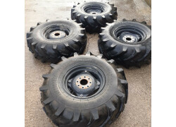 4 GOMME E CERCHIO Trelleborg 300-80-15.3 Usato