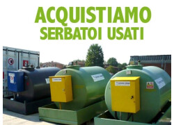 Cisterna - serbatoi acquistiamo permutiamo